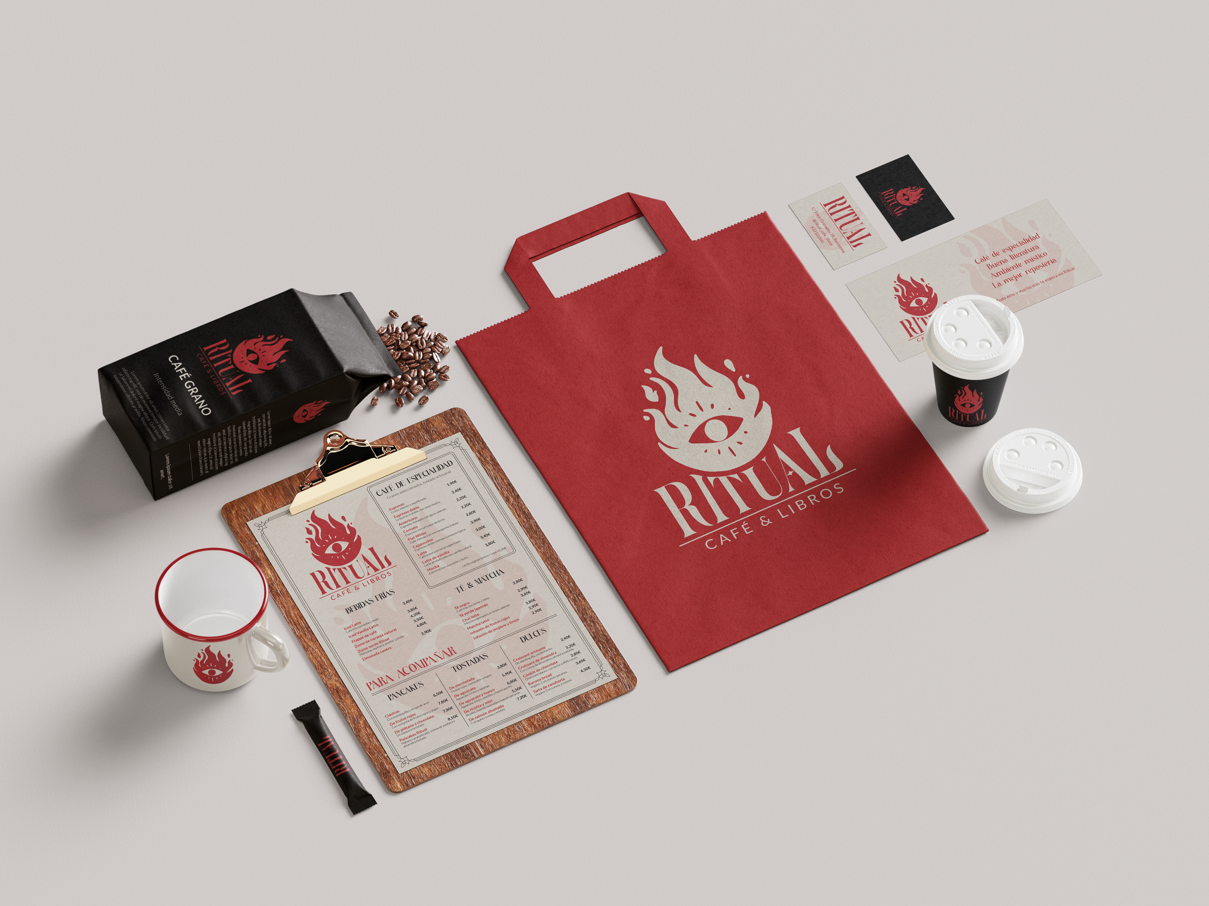 Ritual stationery mockup